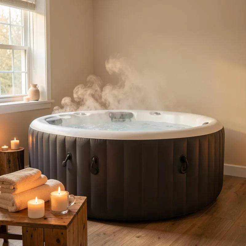 Installer un spa gonflable chez soi