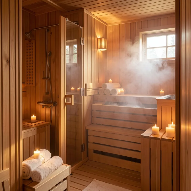 Sauna ou hammam : lequel choisir pour la maison